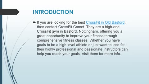 Best CrossFit in Old Basford