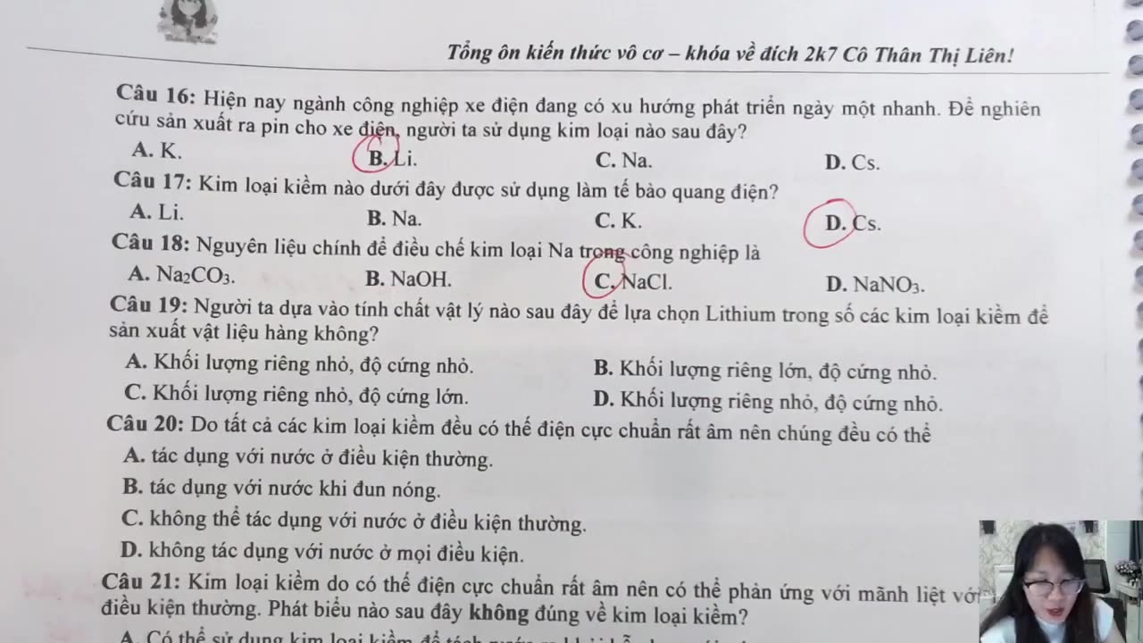 "TỔNG ÔN CHƯƠNG 7 "