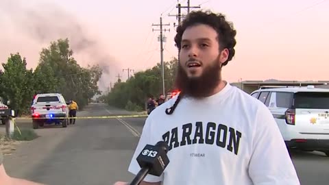 7 missing after explosion at California fireworks warehouse sets off massive blaze