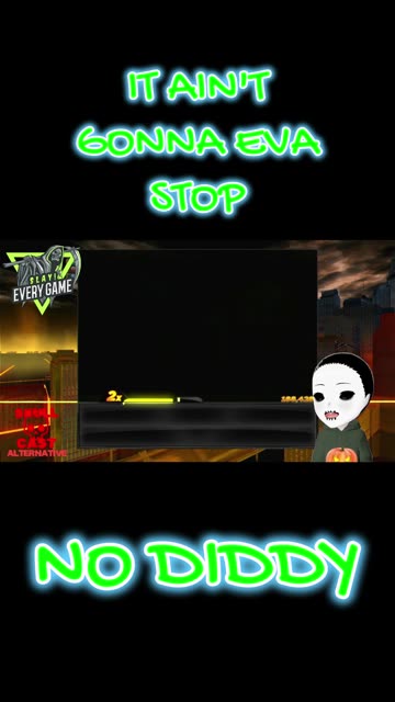 No Diddy.. Slay! is a Rapstar (Hate Me Now) #shorts #vtuber #rhythmgame #nas