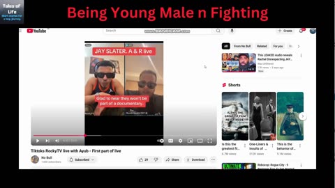 Being Young Male and Fighting (Jay Slater Case)