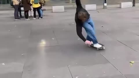 😲🛹 Crazy Save! He Almost Fell Off! | SkateNation