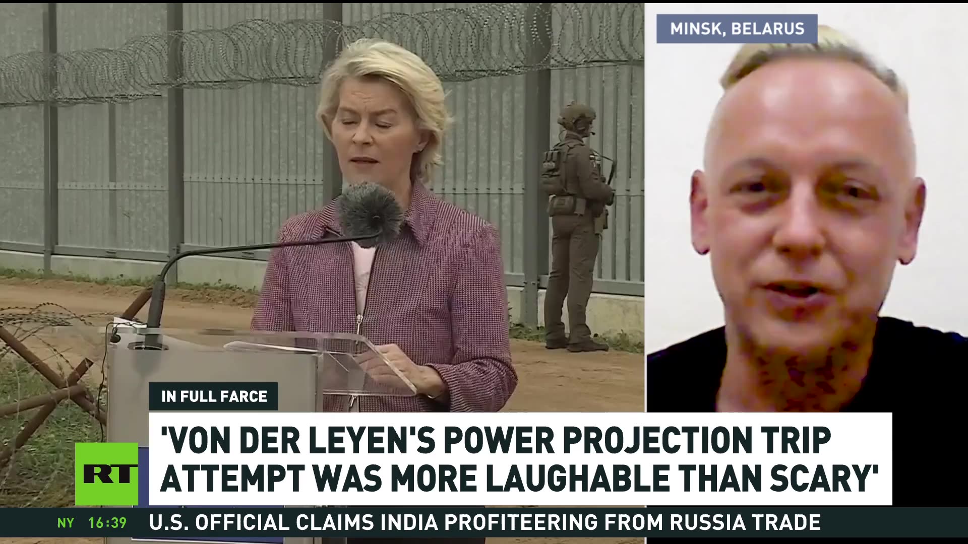 Von der Leyens power projection trip attempt was more laughable than scary — Tomasz Szmydt