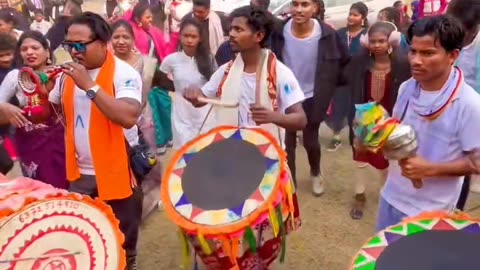 Indian dance performance jharkhand