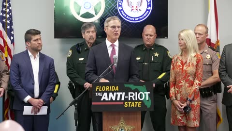Attorney General James Uthmeier Announces Protections for Immigration Officers in Titusville.