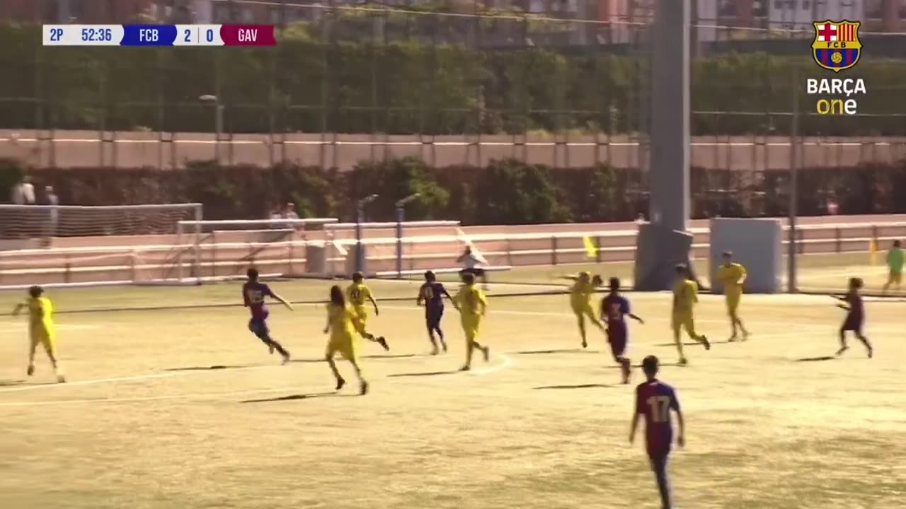 Fode Diallo scores his hat-trick. 3-0