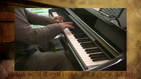 Bach invention no 4 on piano