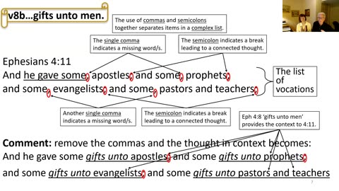 October 26, 2025 - Ephesians 4:11-24 - Gave Gifts Unto Men