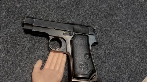 Sunday touch around 141: SPH touches its Beretta Model 34, 9mm Corto (.380 auto) made in 1972
