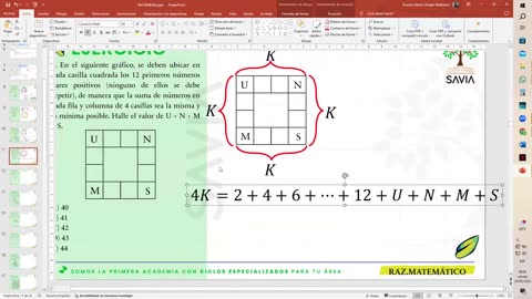 SAVIA REGULAR 2025 | Semana 08 | RM S1