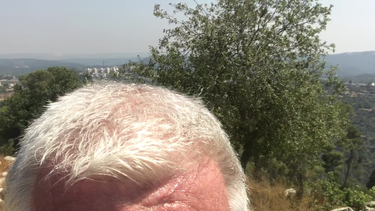 Mountaintop prayer from Jerusalem, Israel (Abu Ghosh)