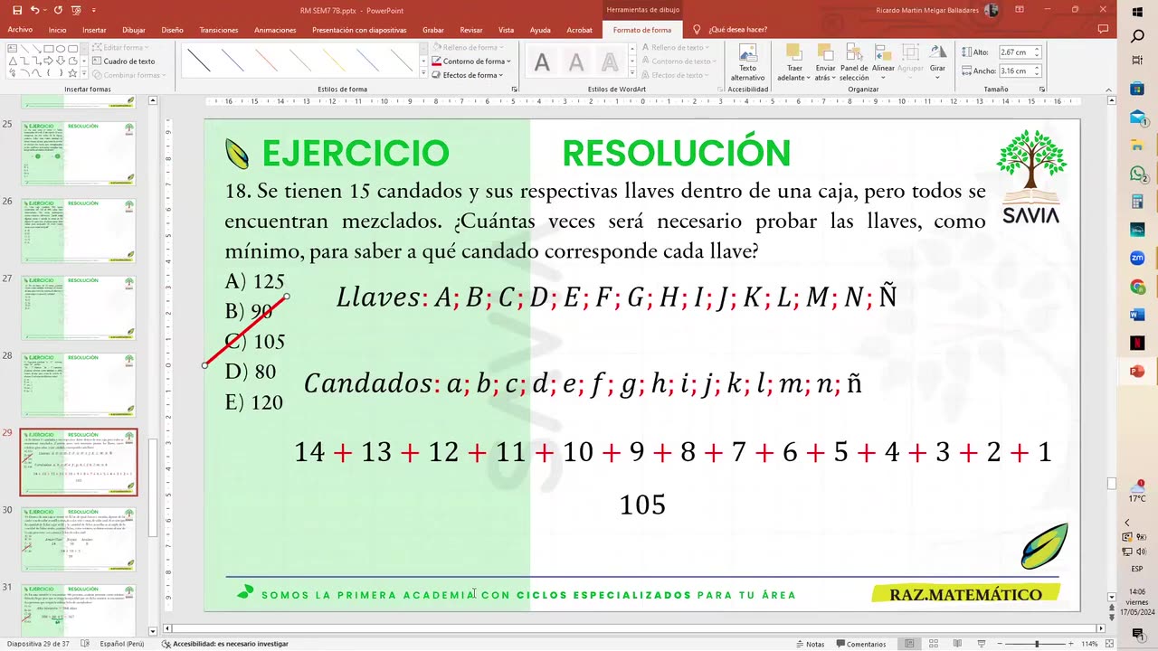 SAVIA REGULAR 2025 | Semana 07 | RM S2