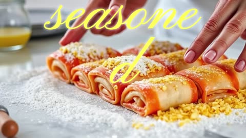 Fried Chicken Alfredo Lasagna Rolls Crispy Outside, Creamy Inside