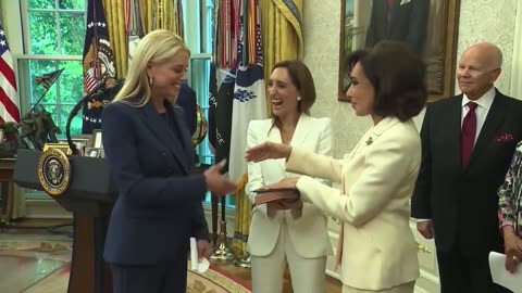 Jeanine Pirro Sworn In as the New Interim U.S. Attorney for D.C.