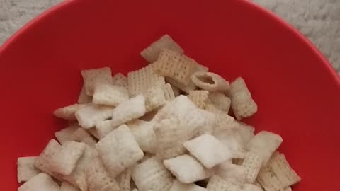 Reaction To Vanilla Chex Cereal