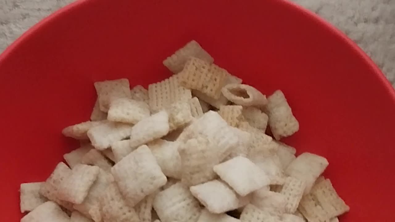 Reaction To Vanilla Chex Cereal