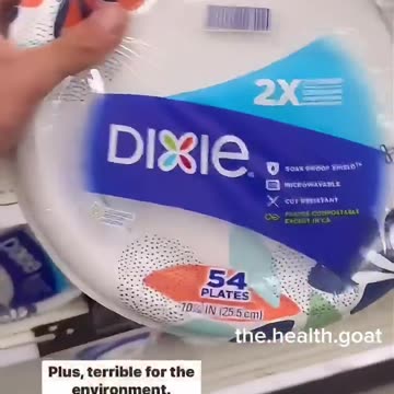 Paper plates in America are no longer just paper plates.