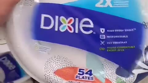 Paper plates in America are no longer just paper plates.