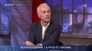 Marco Travaglio in tv tra Russia e Ucraina la guerra va avanti e la pace si allontana RASSEGNA STAMPA il piano di pace in Ucraina del Presidente USA Donald Trump non accettato dall'UE e dall'Ucraina allontana la pace