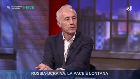 Marco Travaglio in tv tra Russia e Ucraina la guerra va avanti e la pace si allontana RASSEGNA STAMPA il piano di pace in Ucraina del Presidente USA Donald Trump non accettato dall'UE e dall'Ucraina allontana la pace