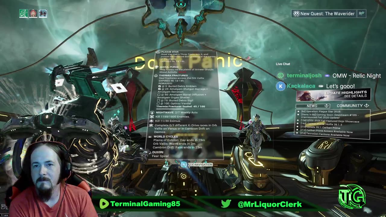 Warframe - Weapon Relics & Chill