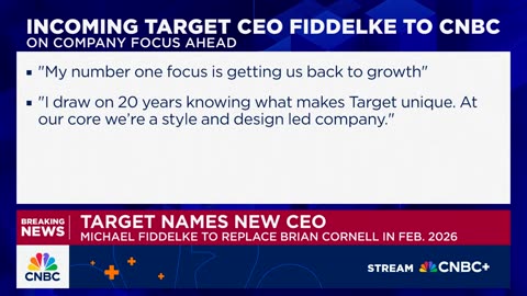 What you should know about Target's announcement of Michael Fiddelke as its new CEO