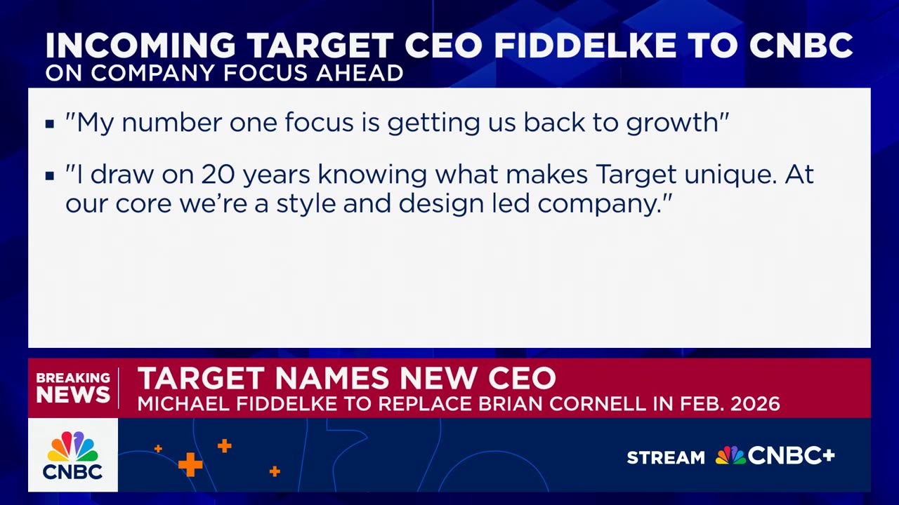 What you should know about Target's announcement of Michael Fiddelke as its new CEO
