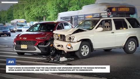 DRIVER CRASHES OUT IN FRONT OF COWORKERS