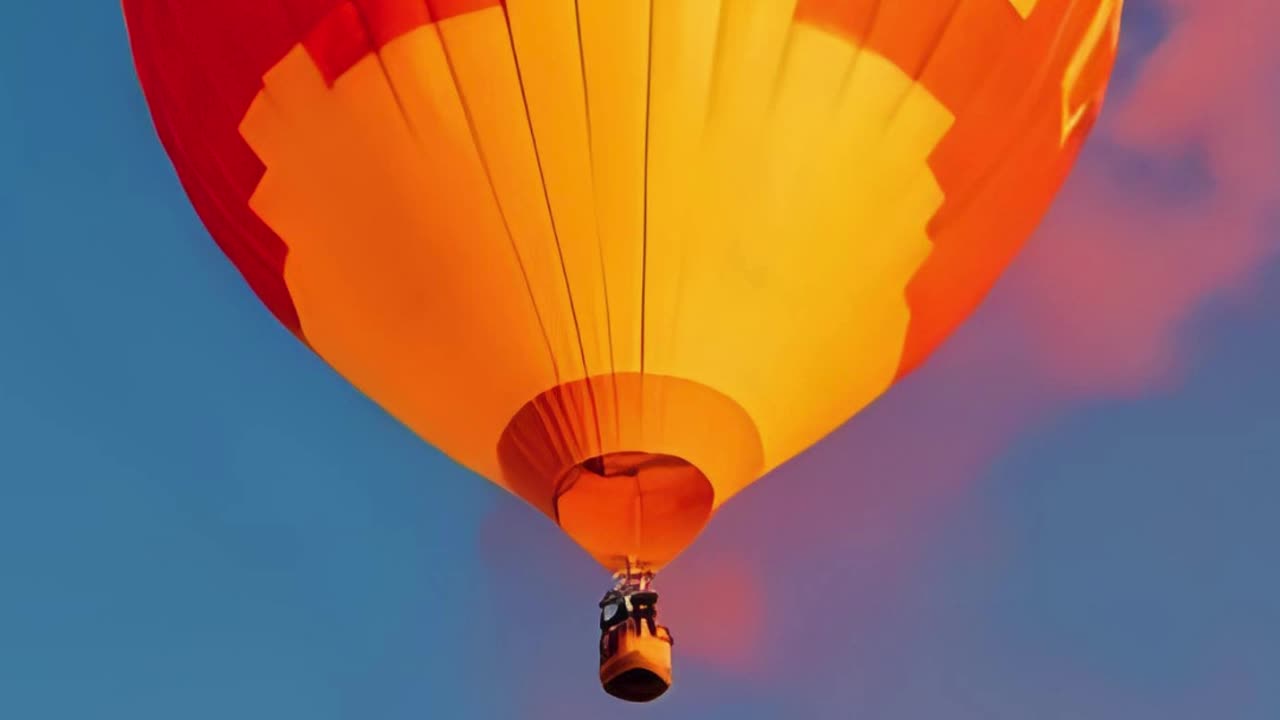 A balloon that is about to burst when it gets hot