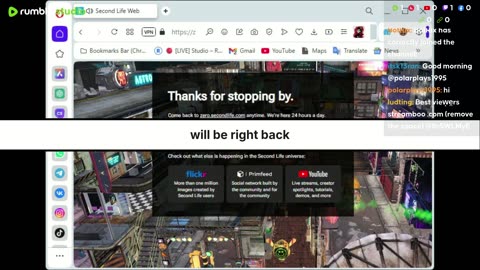 Another day in the second life website