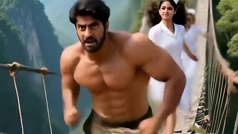 The poor puppy rescue monkey from bridge #puppy #rescue #monkey #bridge #animalsaas