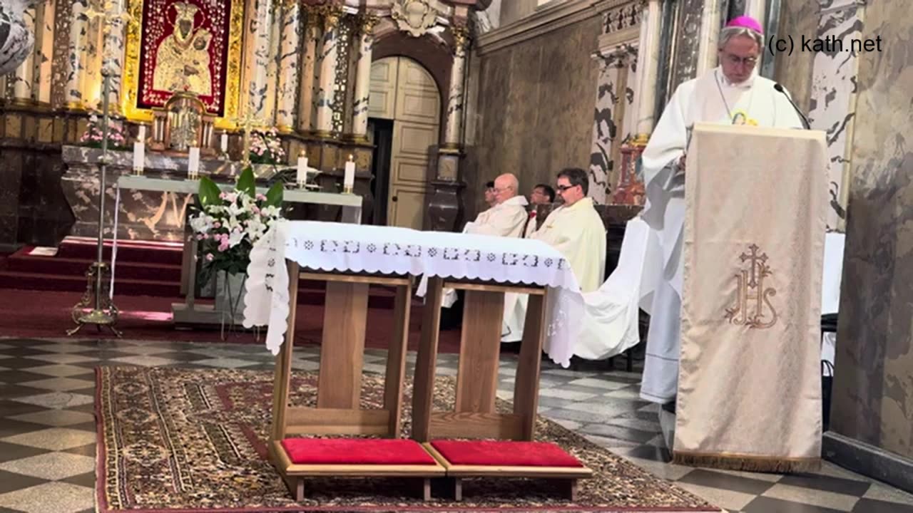 Erzbischof Georg Gänswein - Predigt kath.net-Leserreise 30. 8. 25 in Vilnius