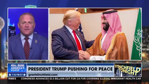 PUSHING FOR PEACE IN THE MIDDLE EAST