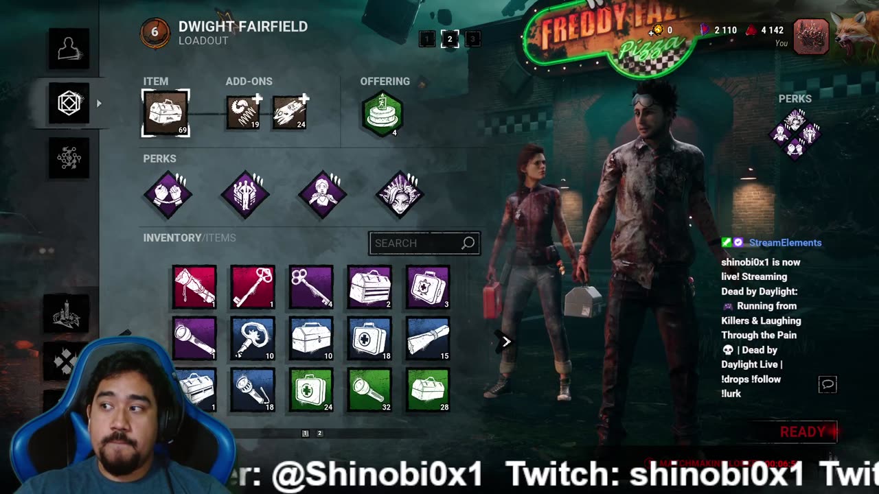 🎮 Running from Killers & Laughing Through the Pain 💀 | Dead by Daylight Live | !drops !follow !lurk