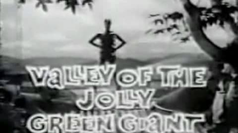 Commercial - Green Giant Creamed Corn 1964
