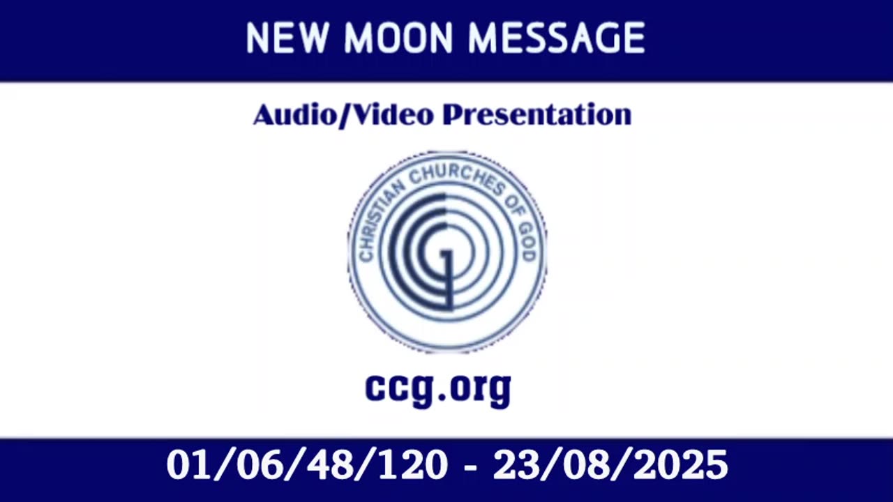 New Moon Message (Audio) for 01/06/48/120 - 23/08/2025