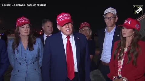 President Trump took questions last night