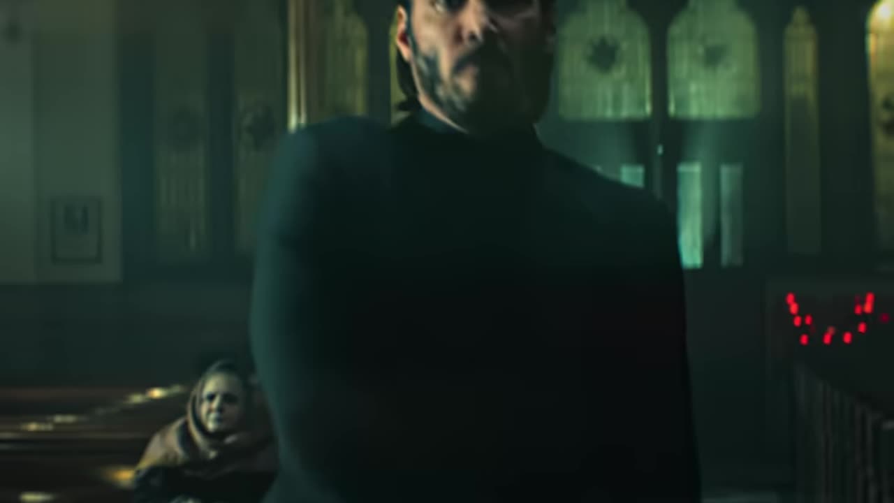 “Yeahhh”… Silence Before Chaos 🔥 #MovieEdit #johnwick #shorts