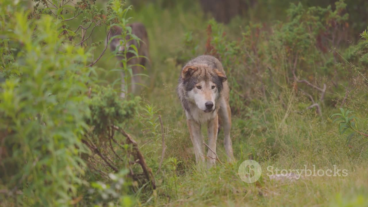 Wolves in Action-The Art of the Hunt