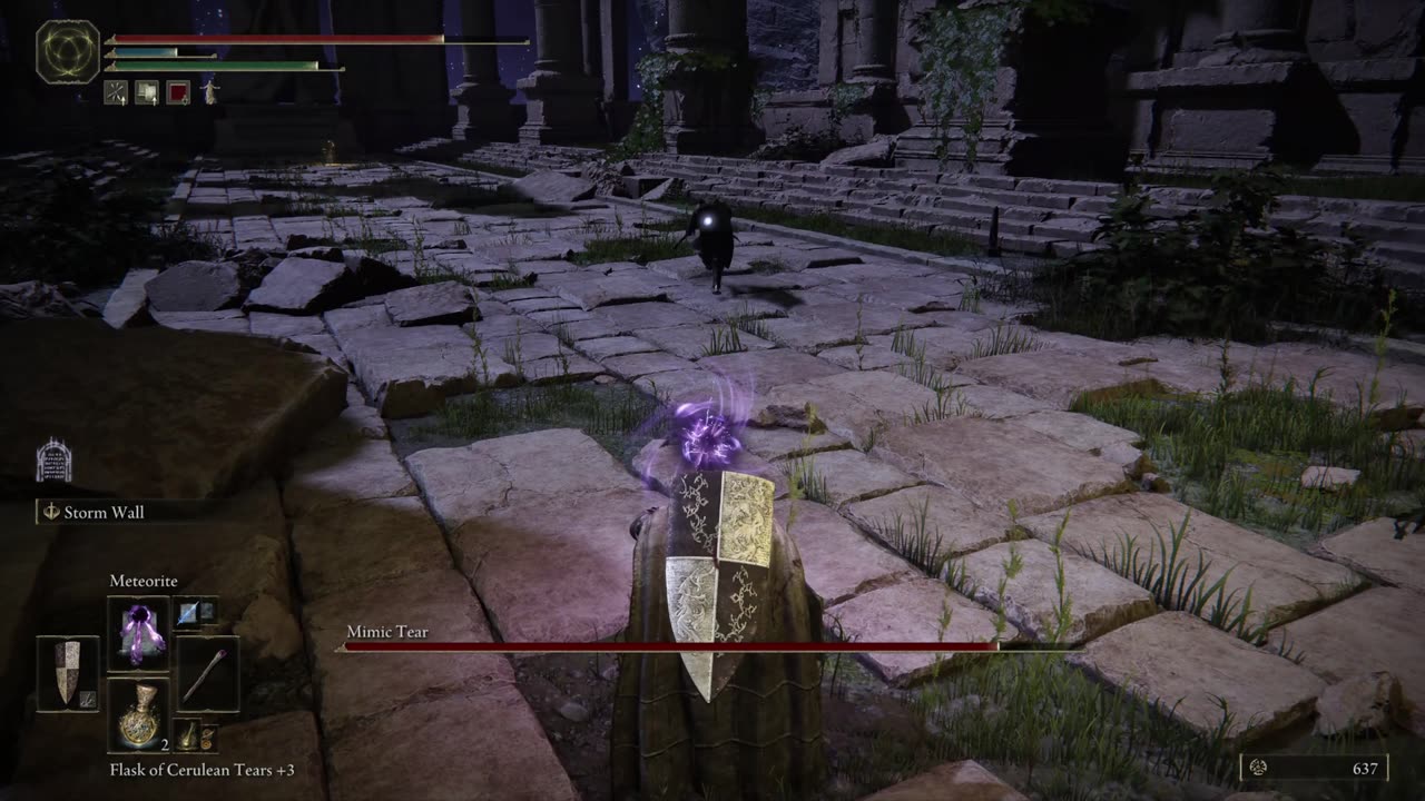 Elden Ring PC | Mimic Tear boss fight solo on NG w/achievement in Nokron, Eternal City