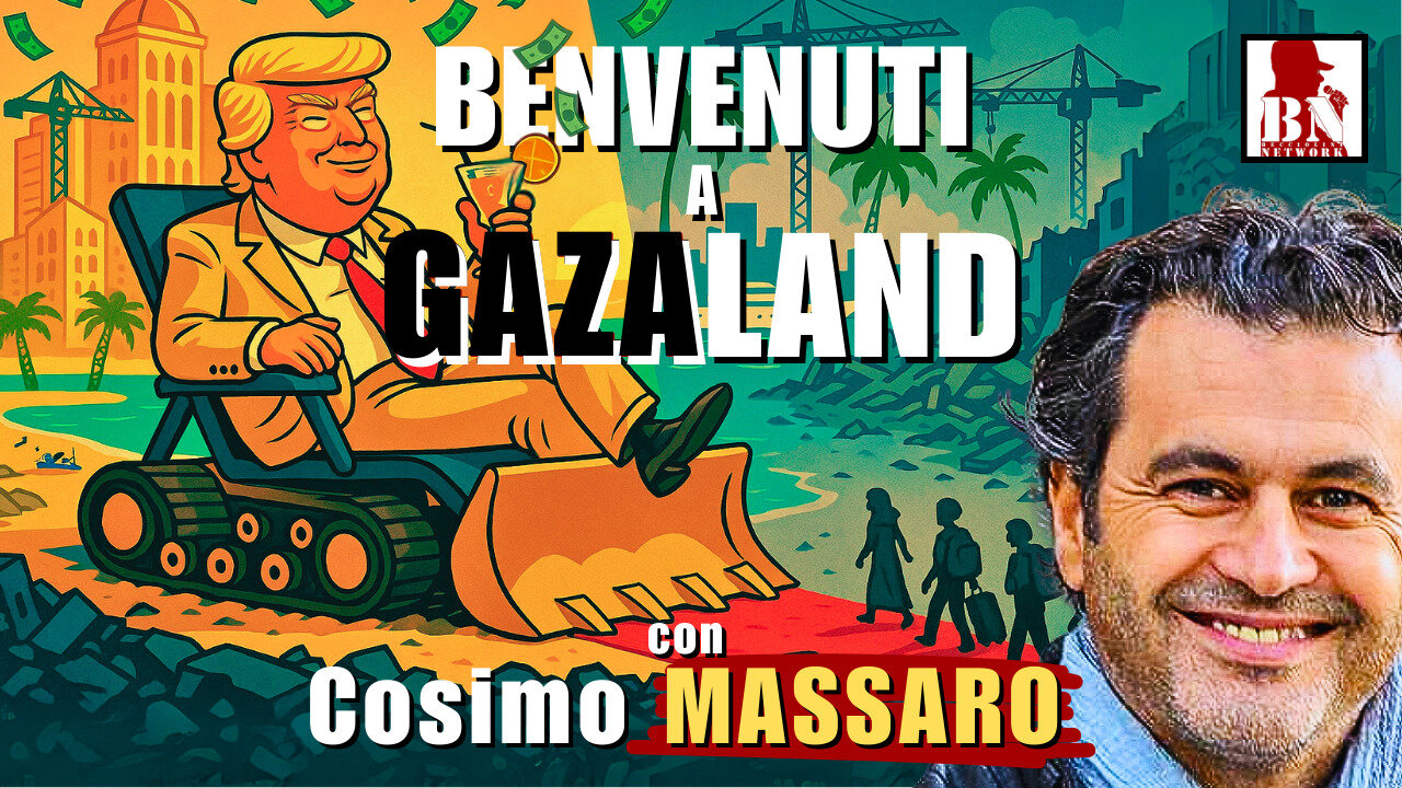 Il piano di #TRUMP: #GAZA sarà un RESORT per ricchi – con Cosimo MASSARO | Alla Mezza