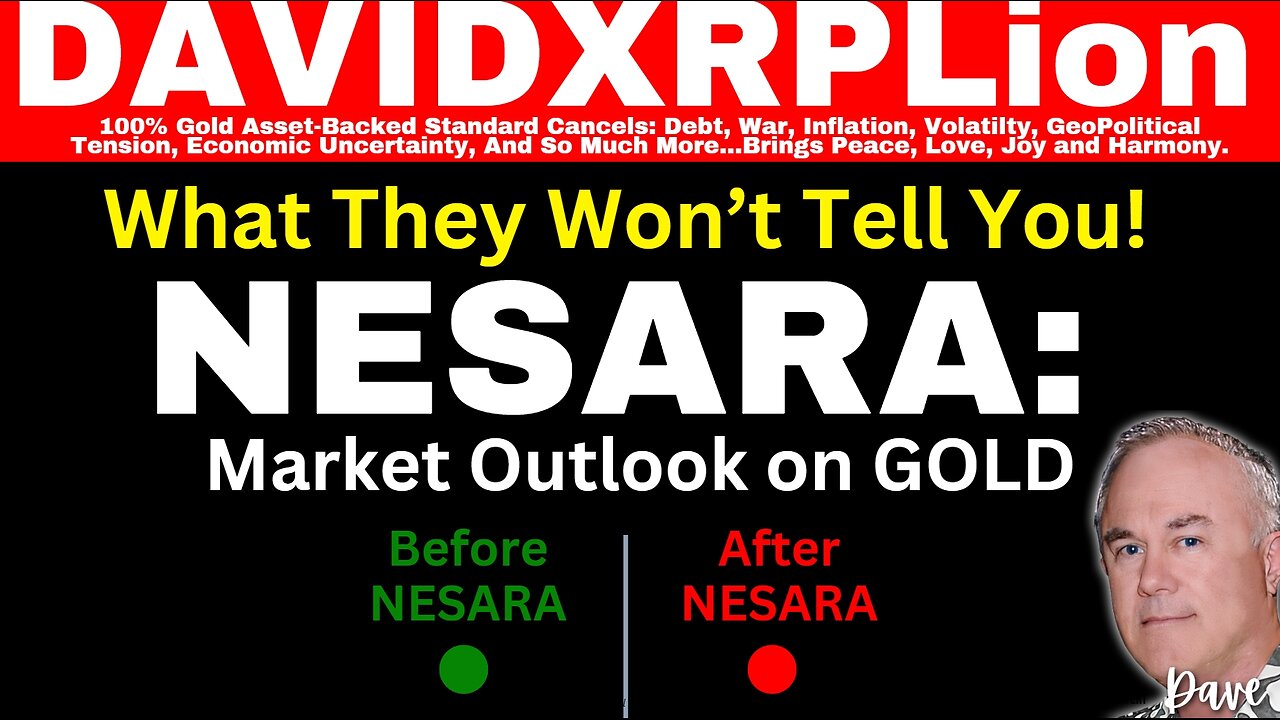 DavidXRPLion - What They Hope You Never Find Out. GOLD on the QFS (under NESARA GESARA)
