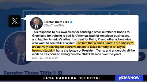 'Dream scenario for Putin': National security expert slams Trump's Greenland threats