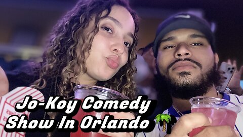 Our First Comedy Show In Orlando ft.Jo Koy