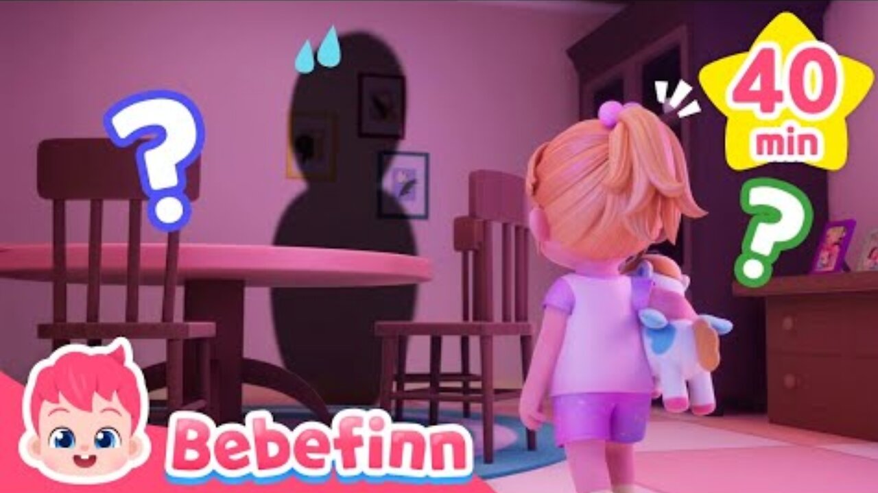 Where Is Cat Boo? ? | The Floor Is Lava | Bebefinn Playtime Compilation | Musical Story