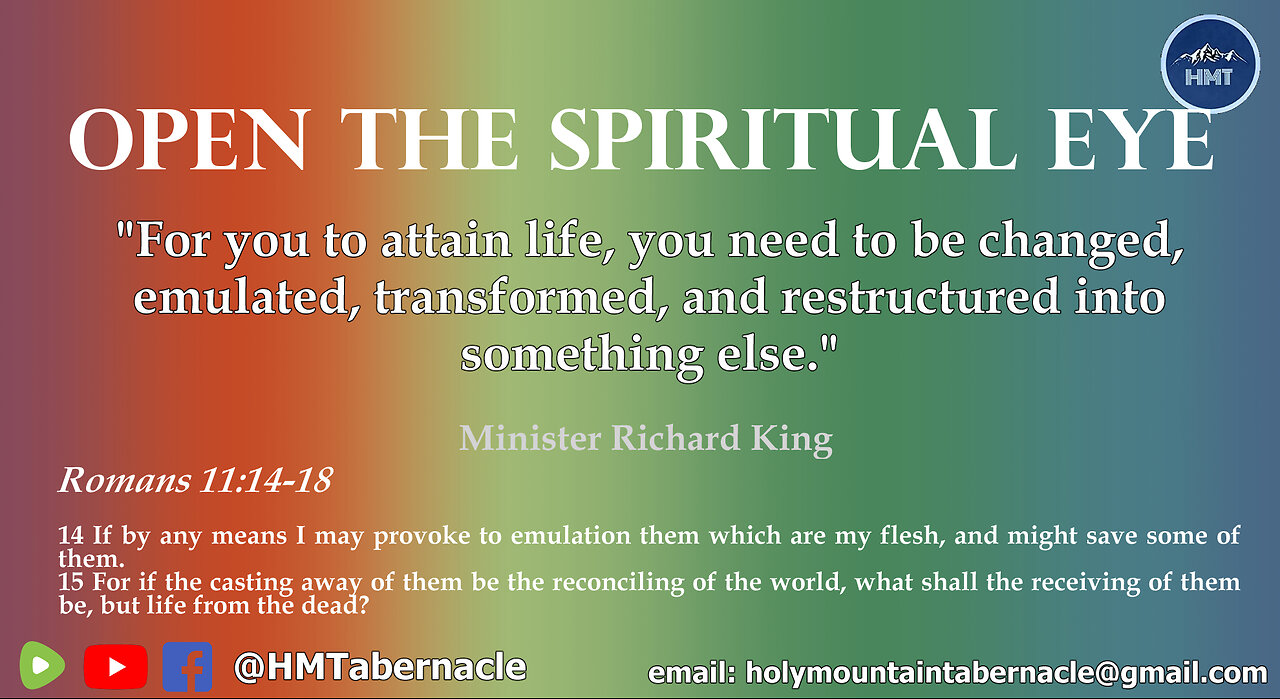 OPEN THE SPIRITUAL EYE
