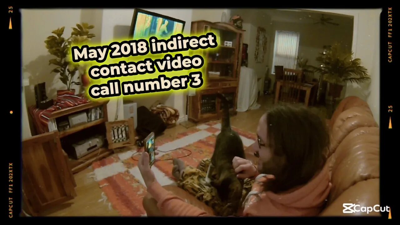 May 2018 indirect contact video call number 3 between Ayrton, Gabrielle & daddy