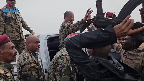 Al-Burhan arrives in the Rihaid al-Nuba area in North Kordofan State