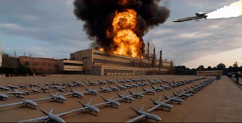 New target for Flamingo missiles_ Shaheed launch pad in Bryansk and Oryol regions of Russia