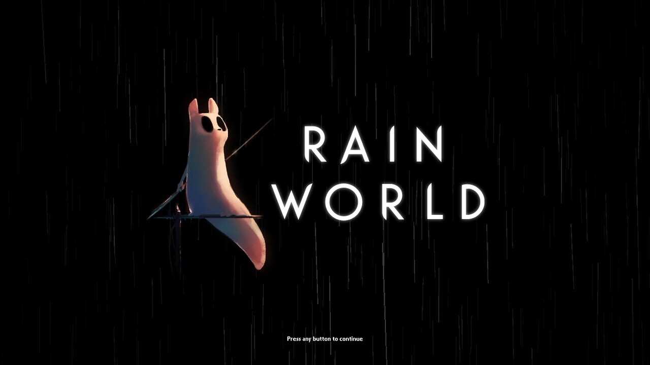 Rain World Title Screen